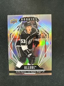 22-23 UD Allure Hockey Rookies 109 Jordan Spence