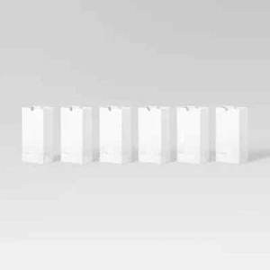 Neu Sun Squad Indoor/Outdoor Leuchtbeutel weiß wiederverwendbar Harz 6 Stück - Bild 1 von 4