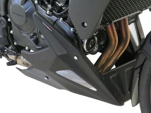 BAUCHWANNE HONDA CB750 HORNET 2023, XL750 TRANSALP 2023, GLANZ SCHWARZ- SILBER NETZ - Bild 1 von 5