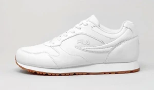 FILA Classico 18 White Gum Faux Leather Sneakers Men Shoes - Picture 1 of 6