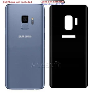 Premium 3D Tempered Glass Back Protector for Samsung Galaxy S9 Plus G965U Phone - Picture 1 of 3