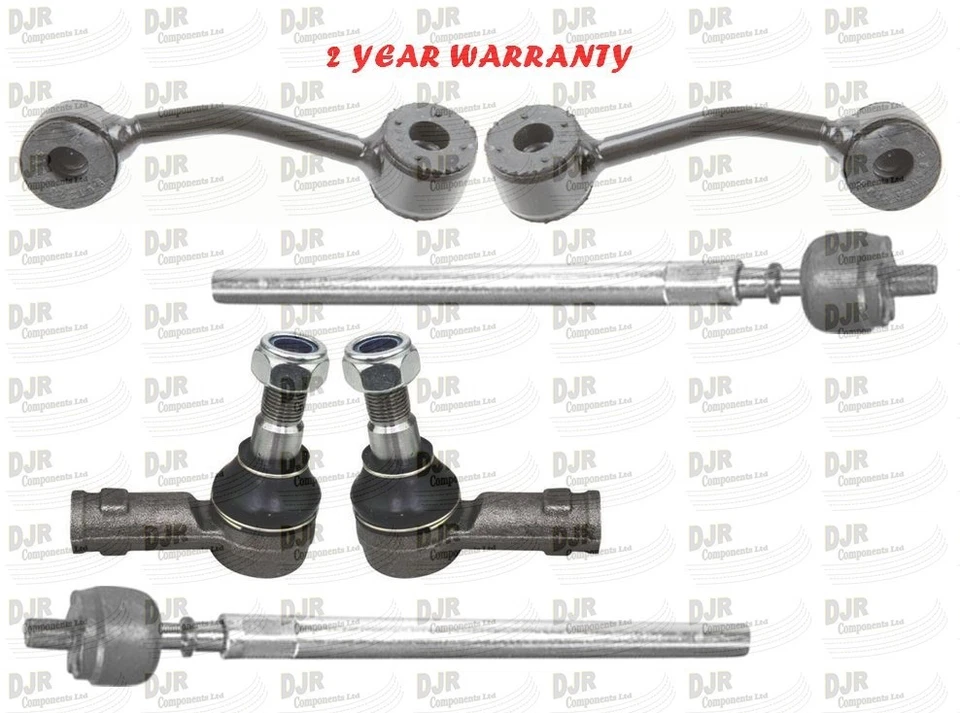 VW LT MkII TIE ROD END Outer + TRACK ROD Inner / Joint & Drop LINK 96-06 Bus/Box - Image 1 of 1