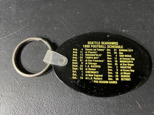 Schlüsselanhänger Seattle Seahawks Fußball Spielplan 1995 Kim’s & El Hutcho’s Tacoma - Bild 1 von 2