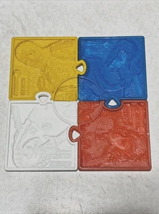 Komplettsatz 4 Mavel Fantastic Four Puzzleteile, Lunchables 2004 - Bild 1 von 3