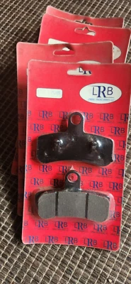 Lyndall Racing Brakes - 7256-Z+ - Z Plus Brake Pads Harley Davidson Dyna/Softail - Image 1 of 2