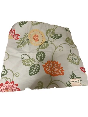 Thibaut Fabric Sample Waterlily Collection Mimosa 24” X 24” - Image 1 of 4