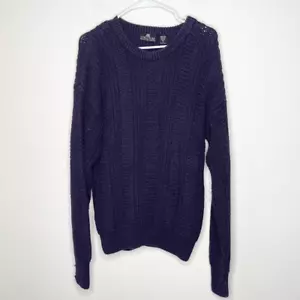 Structure Vintage Chunky Crew Neck Grandpa Sweater - Men’s US M - Picture 1 of 5