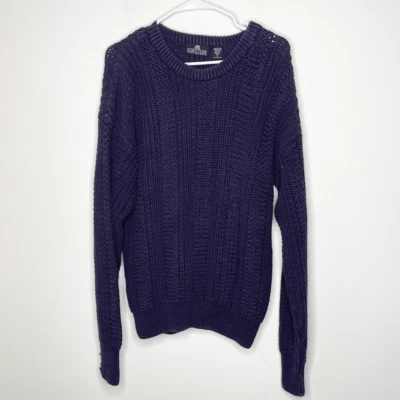 Structure Vintage Chunky Crew Neck Grandpa Sweater - Men’s US M - Image 1 of 4