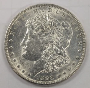 1898-P Morgan Silver Dollar #464 - Picture 1 of 2