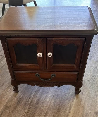 French Country Dexel Nightstand Vintage/Antique - Image 1 of 4