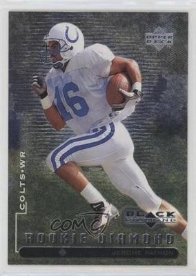 1998 Upper Deck Black Diamond Rookie Edition Jerome Pathon #106 RC - Image 1 of 2