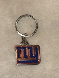 Llavero New York Giants NFL Metal Cromo Logo Corte - Imagen 1 de 3