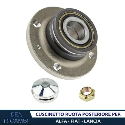 Mozzo Cuscinetto Ruota Posteriore per FIAT 500, 500C, ABARTH 1.4 2008- PMFT009 - Immagine 1 di 4