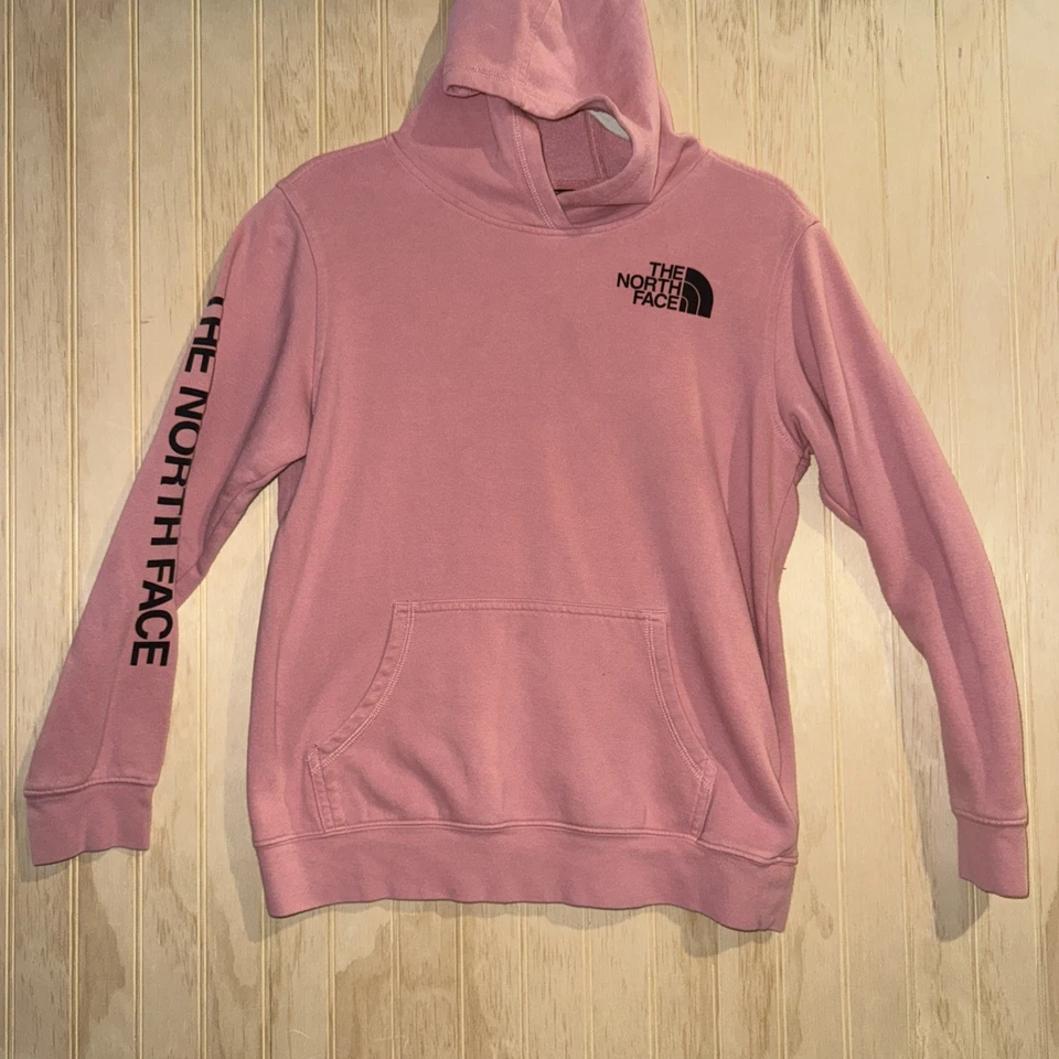 Sudadera The North Face Rosa Juvenil Grande 14/16 Exterior Pullover Sudadera con Capucha Foto 1 de 4