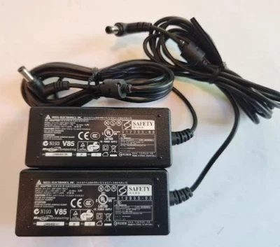 QTY 2 Genuine Delta Motion AC Power Adapter Charger ADP-50HH Rev. A   19V  2.64A - Image 1 of 2
