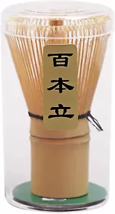 Handcrafted Golden Bamboo Matcha Whisk, Traditional Japanese Chasen Matcha Stirr - Picture 1 of 7