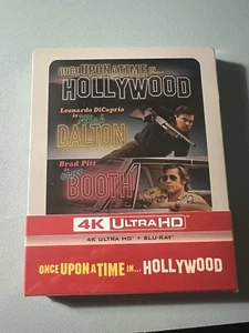 Once Upon a Time In Hollywood 4K+2D (Czech Release) Steelbook Blu-Ray NEW!!! - Picture 1 of 4