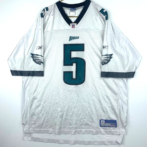 Vintage Philadelphia Eagles Donovan Mcnabb Reebok Jersey Size 2XL White Nfl Cover