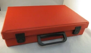 Vintage Retro 1970's Cassette Tape Storage Case Box with Handle - Picture 1 of 12