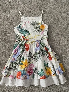 Girls Angel & Rocket Floral Summer Dress Age 5 - Picture 1 of 12