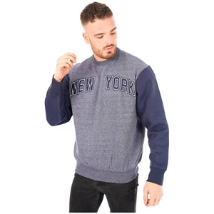 HERREN SWEATSHIRT LANGÄRMELIG RUNDHALSAUSSCHNITT ZIEHEN ÜBER FLEECE TRIKOT PULLOVER TOP SHIRT - Bild 1 von 11