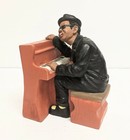 Vintage African American Jazz Band Art Deco Collection  Statue Sculpture Heavy