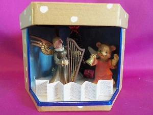 Puppenhaus Miniatur Hexagon Engel Roombox Szenario  - Bild 1 von 8