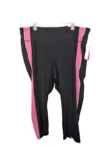 LIVI Active Womens High Rise Soft Capri Leggings Sz 26 28 Recycled Material NWT - Picture 1 of 7