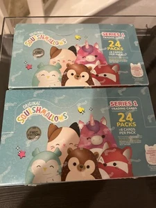 First 1st Edition Squishmallows Trading Cards Hobby Box Sealed 24 Packs RARE!! - Bild 1 von 2