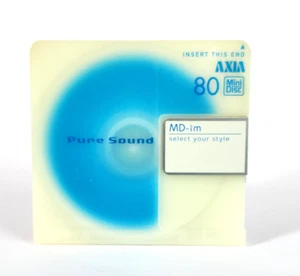 AXIA im Select-Your-Style 80 min Minidisc MD White 2003 Rare Design - Picture 1 of 3