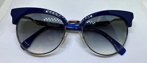 FENDI FF0229 occhiali da sole donna metallo blu woman sunglasses made in Italy - Foto 1 di 6