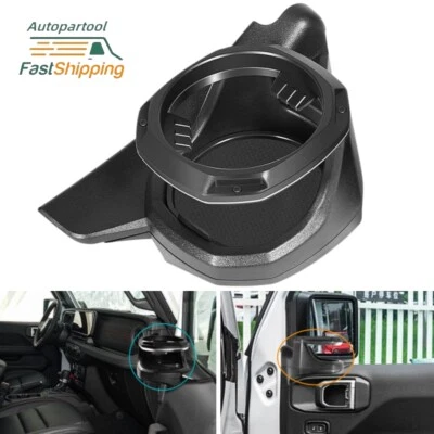 Portavasos de coche MHG036 para Jeep Wrangler JL 2018-2024 y Jeep Gladiator JT, izquierda  Foto 1 de 4