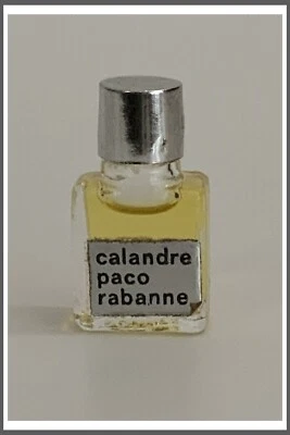 Antigo Paco Rabanne Calandre Perfume/Perfume Fórmula Antiga 1 ml MINI (P496) - Imagem 1 de 4