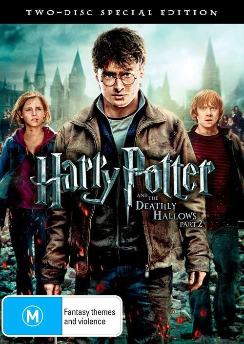 Harry Potter And The Deathly Hallows : Part 2 (DVD, 2011) Daniel Radcliffe - Image 1 of 1