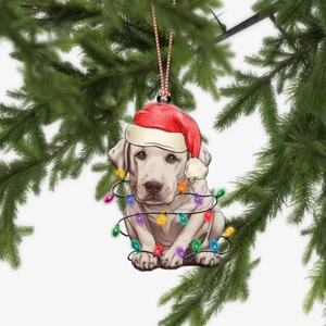 Labrador Retriever Dog Christmas Ornament, Labrador Retriever Dog Ornament Gift - Picture 1 of 5