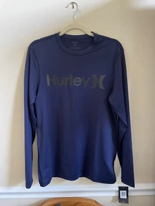 T-shirt manica lunga Hurley taglia M nuova con etichette - Foto 1 di 8