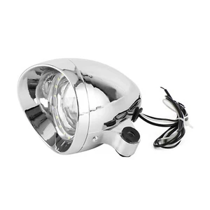 Motorcycle Led Angel Eye Headlight Fog Light For Dyna Glide Chrome F2#, T7 - Picture 1 of 9
