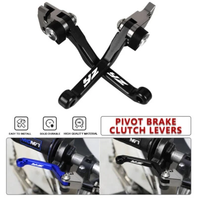 Aluminun Front Brake Clutch Levers For YAMAHA YZ125 YZ250 YZ250F YZ426F YZ450F  Foto 1 de 4