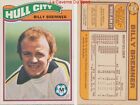 230 BILLY BREMNER # SCOTLAND HULL CITY.FC CARD PREMIER LEAGUE TOPPS 1978