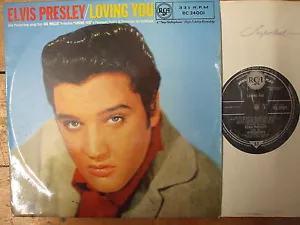 RC 24001 Elvis Presley - Loving You - 1957 10" LP - Imagen 1 de 2
