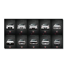 GTR - Nissan Vintage Skyline Super Car Racing Car Silk Poster 13x26 20x40 inch