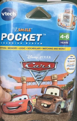 Vtech Vsmile Motion/CyberPocket Cars 2 . Disney Pixar. Brand New & Sealed! - Image 1 of 2