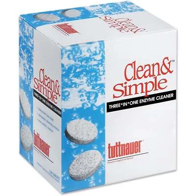 Tabletas ultrasónicas/enzimáticas limpias y simples de Tuttnauer Foto 1 de 2