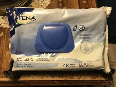 Toallita o paño de baño TENA 7-9/10 x 12,5" nuevo sellado. Precios de ganga Foto 1 de 2