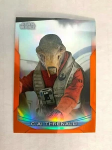 Star Wars 2020 Chrome Perspectives - NARANJA Paralelo /25 - C'AI THRENALLI #24-F - Imagen 1 de 2