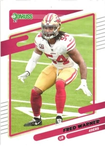 2021 Donruss #59 Fred Warner San Francisco 49ers - Picture 1 of 2