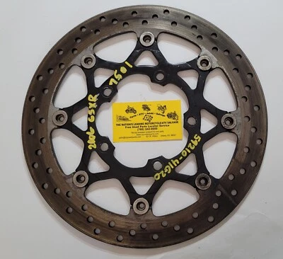 Rotor de disco de freno delantero Suzuki GSXR600 GSXR750 2006-2007, 59210-41G20, FABRICANTE DE EQUIPOS ORIGINALES Foto 1 de 4