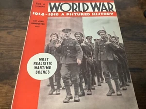 World War 1914-1918 A Picture History Part 4 (published 1934 ?) (CB29) - Picture 1 of 2