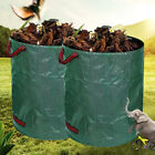 50L Reusable Leaves Waste Bags Trash Can Foldable for Flowers Hedge Cutting Lawn
