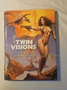 Twin Visions: The Magical World of Boris Vallejo HC/DJ Fantasy Art-VG+2002 - Imagen 1 de 2